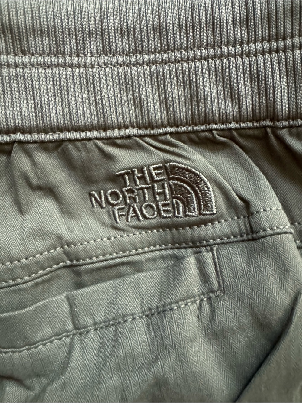 Women’s Olive Green Drawstring Capri Pants - Picture 7 of 7